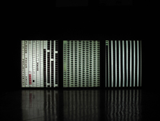 Lichtspiele, 3 caixas de luz, 2009